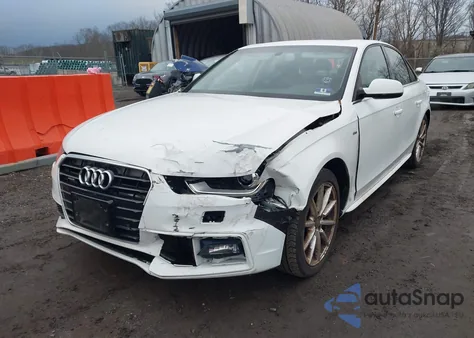 2015 Audi A4 2.0T Premium from USA, damaged, VIN WAUFFAFL4FN041644